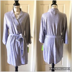 Sleep Zenista Gray Belted Robe size M, XL